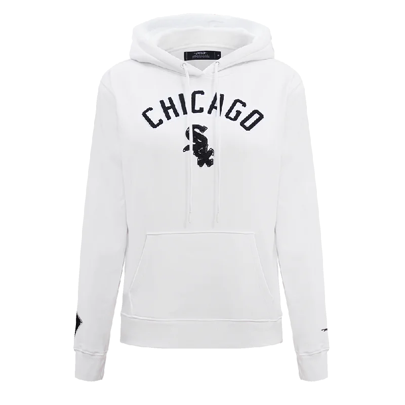 MLB CHICAGO WHITE SOX CLASSIC WOMEN'S PO HOODIE (WHITE)