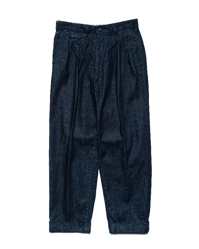 Beams Plus 2Pleats Denim Indigo