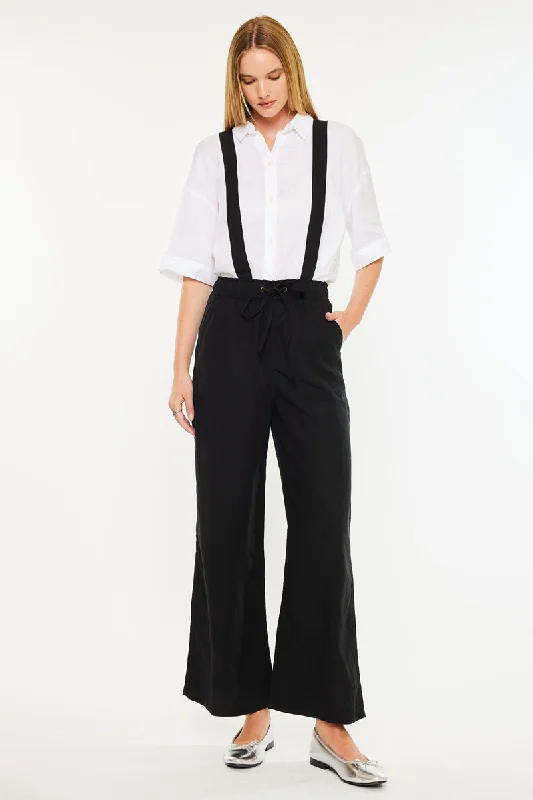 Christy Ultra High Rise Linen Paperbag Wide Pants