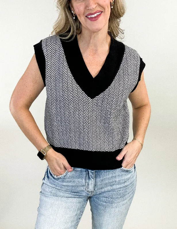 Classic V-Neck Sweater Vest