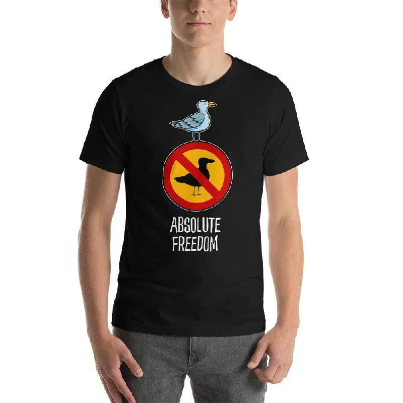 Sartre - Absolute Freedom Seagull - Basic T-Shirt