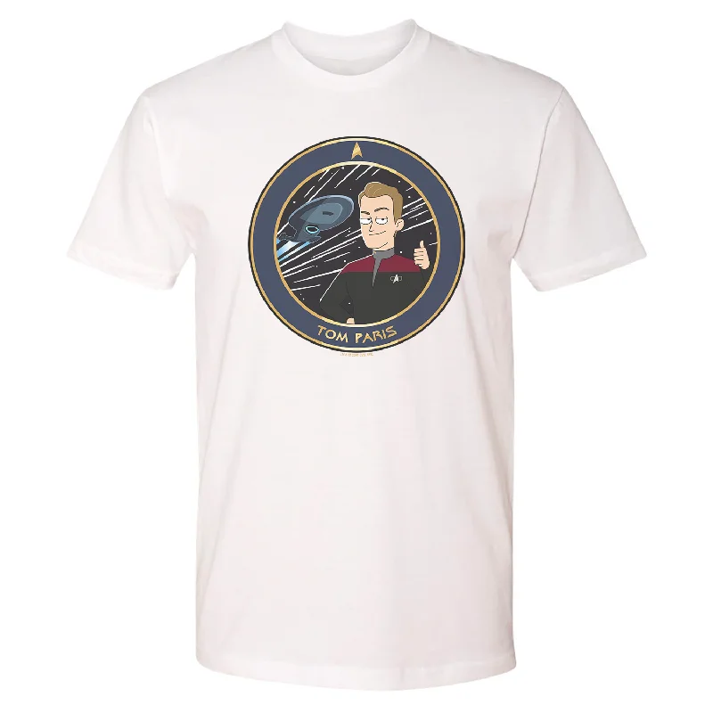 Star Trek: Lower Decks Tom Paris Plate Adult Short Sleeve T-Shirt