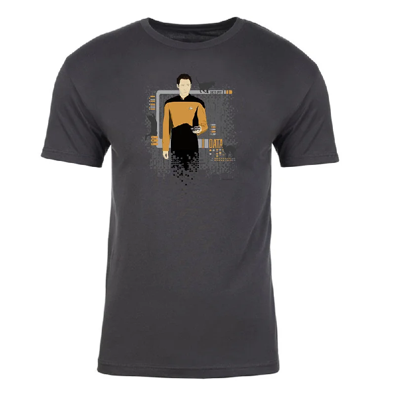 Star Trek: The Next Generation Data Cats Adult Short Sleeve T-Shirt