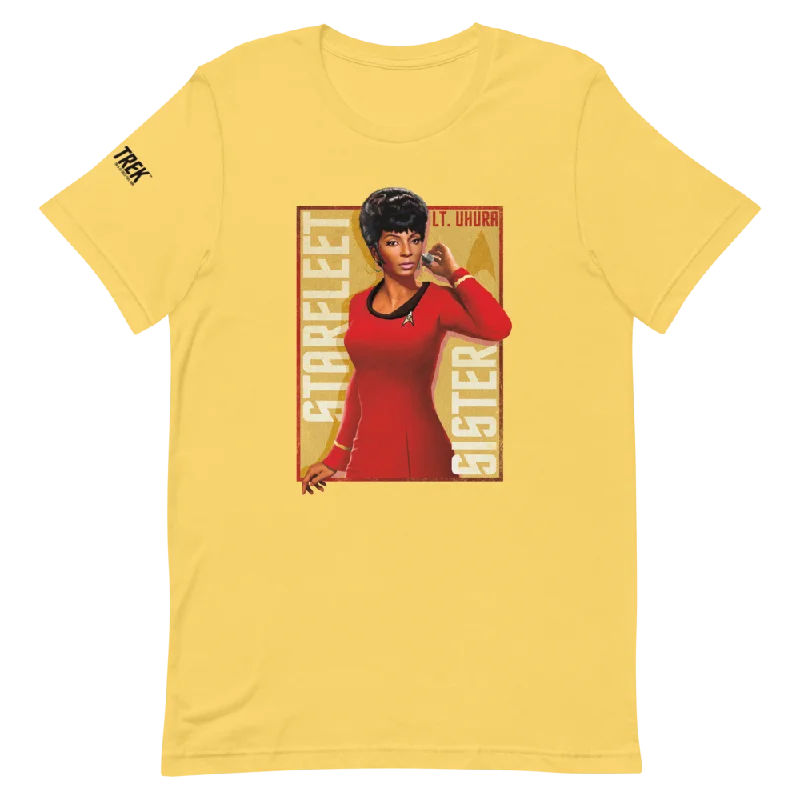 Star Trek: The Original Series Uhura Starfleet Sister Adult T-Shirt