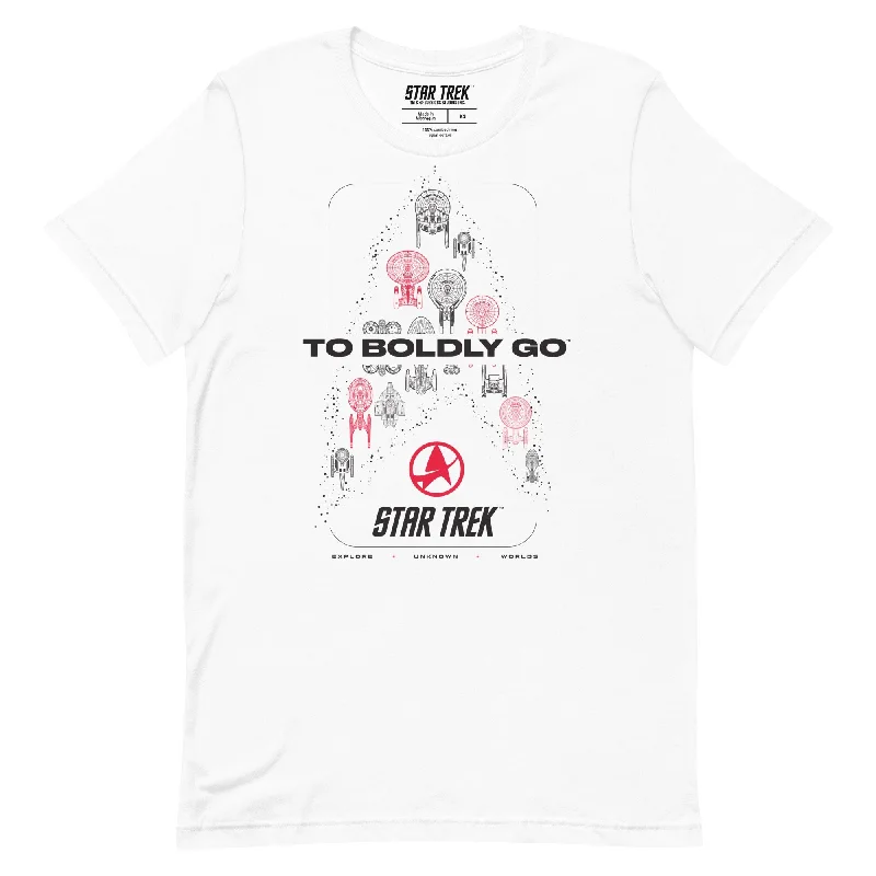 Star Trek To Boldly Go Short Sleeve T-Shirt