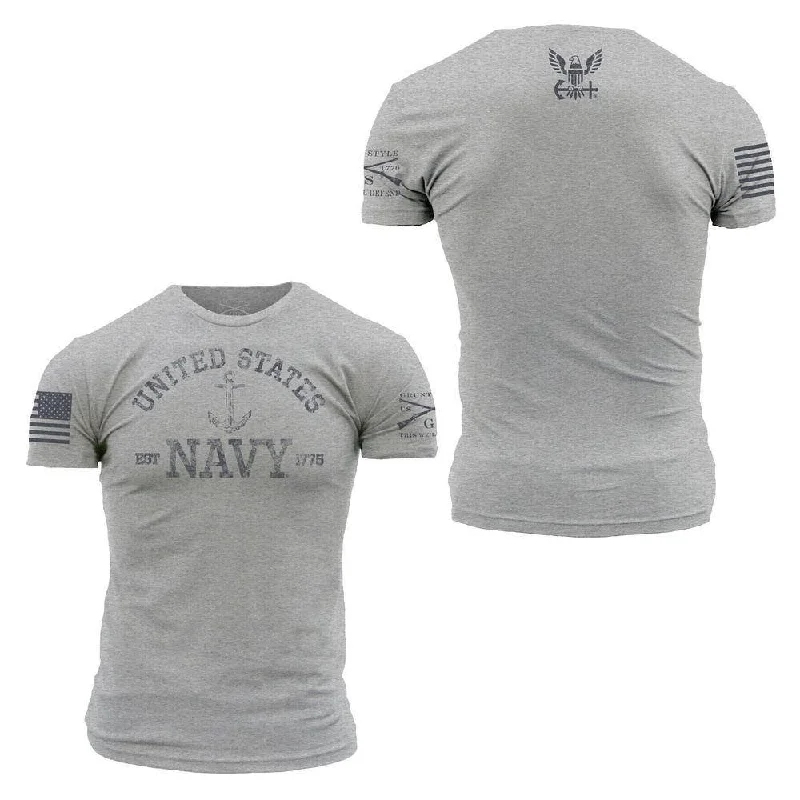 USN - Est. 1775 2.0 T-Shirt - Athletic Heather