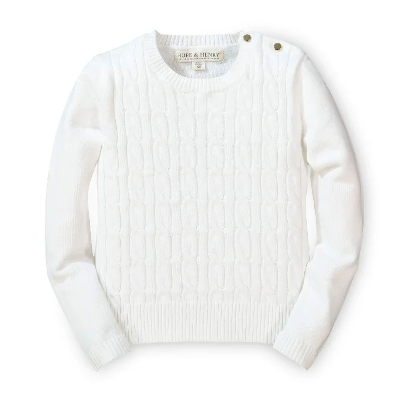 Cable Front Sweater