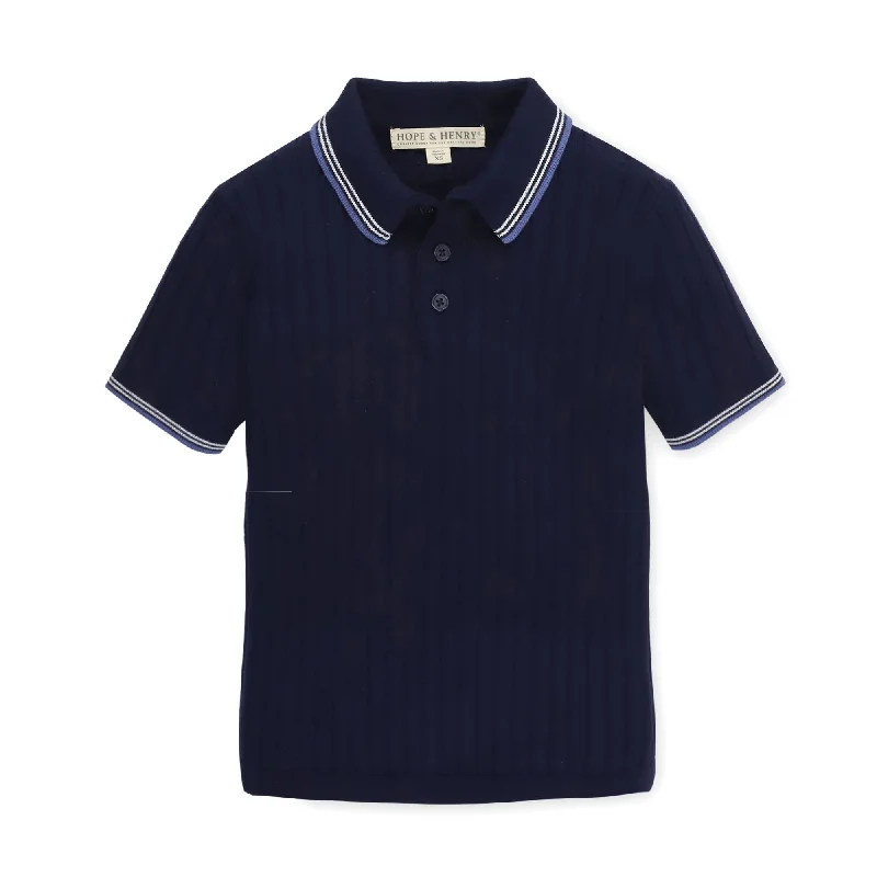 Short Sleeve Sweater Polo - Baby