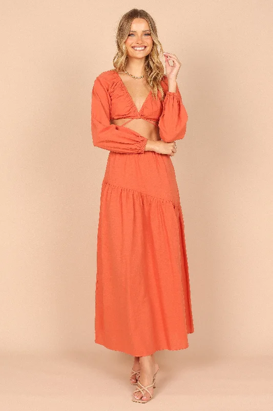 Addison Two Piece Set - Rust