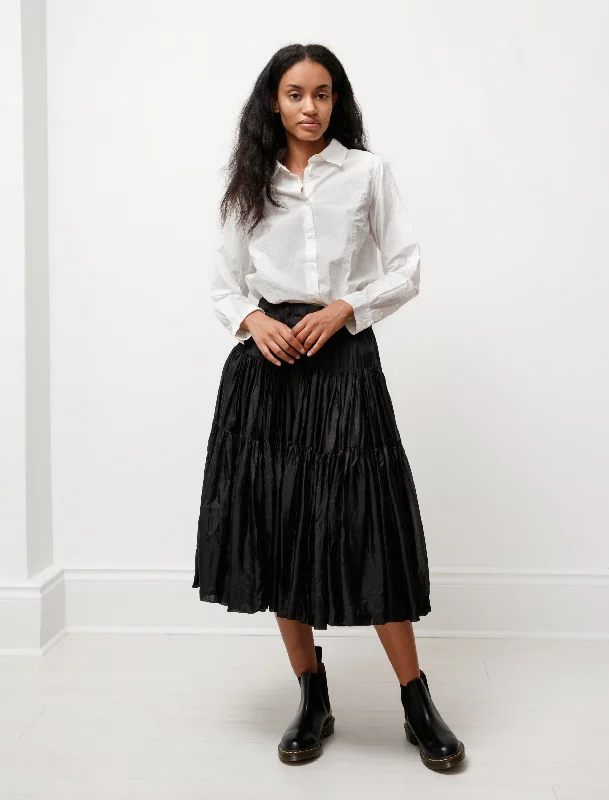 Oopaloo Skirt Silk Black