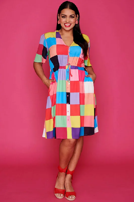 Siena Rubik's Cube Dress