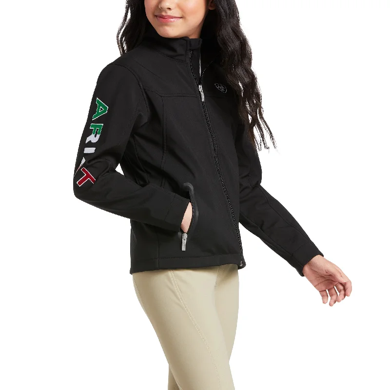 Children's Ariat New Team Softshell MEXICO Jacket #10036550