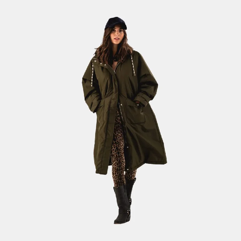 SheaLL Long Coat (Dark Green)